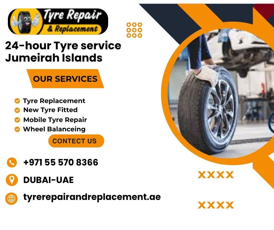 24-hour Tyre service Jumeirah Islands