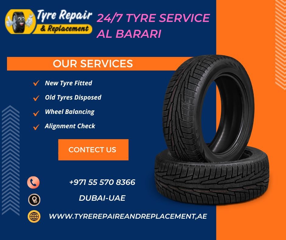 24/7 Tyre service Al Barari