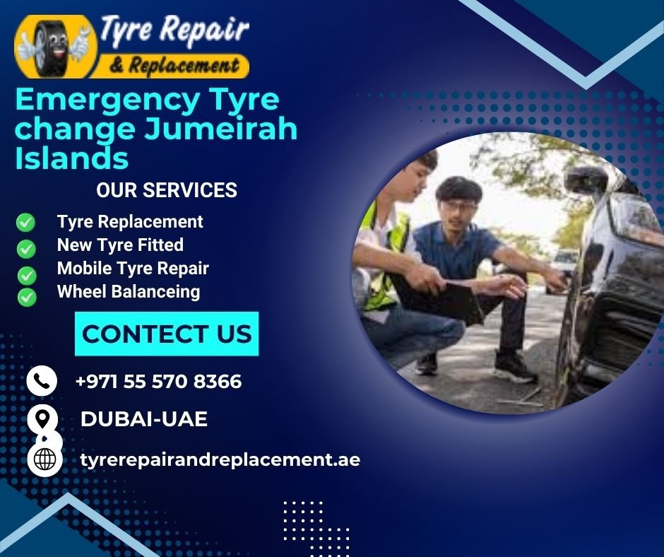 Emergency Tyre change Jumeirah Islands
