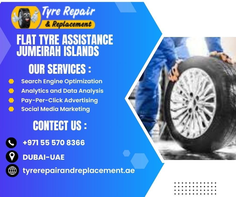 Flat Tyre assistance Jumeirah Islands