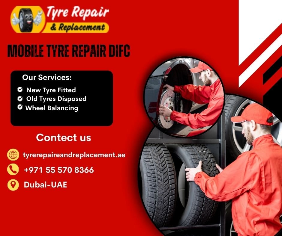 Mobile Tyre repair DIFC