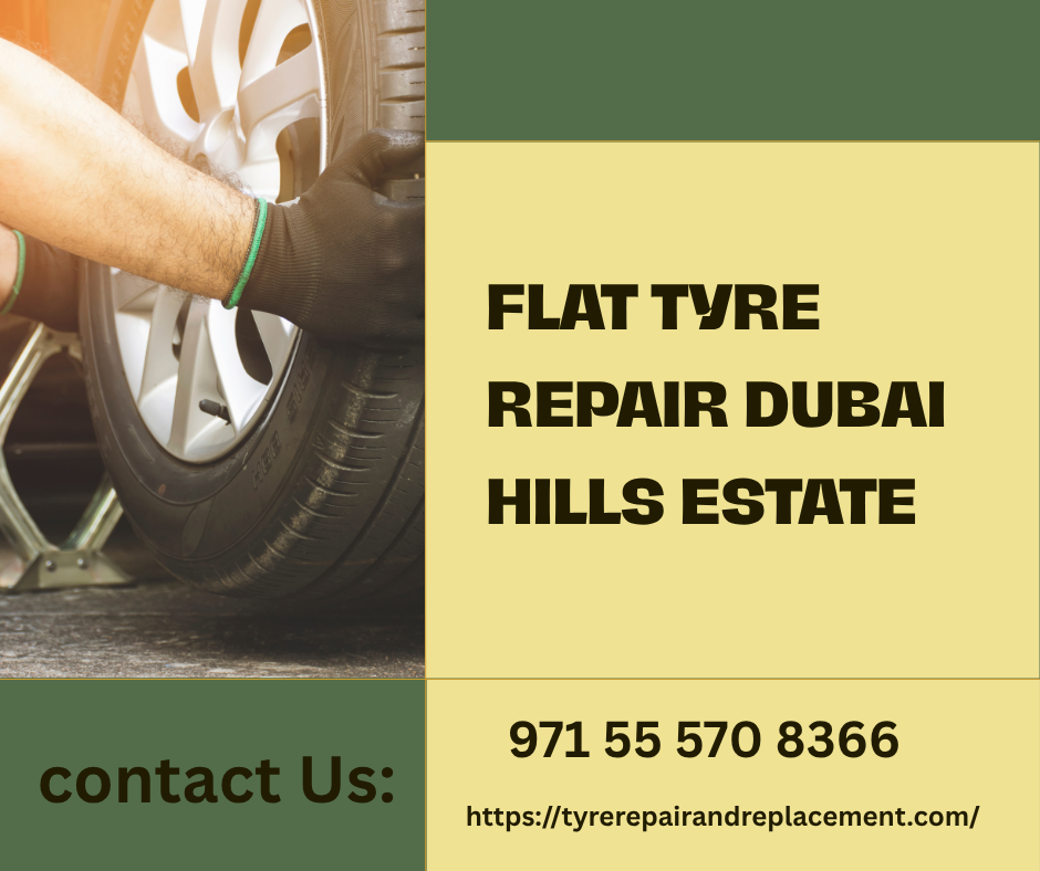 Flat Tyre repair Dubai Hills Estate